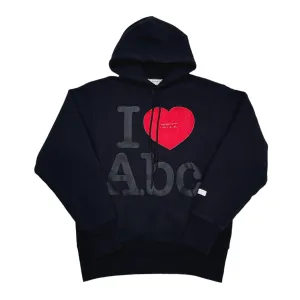 Advisory Board Crystals x Kith I <3 ABC Swarovski Hooded Sweatshirt Anthracite Black Pre-Owned