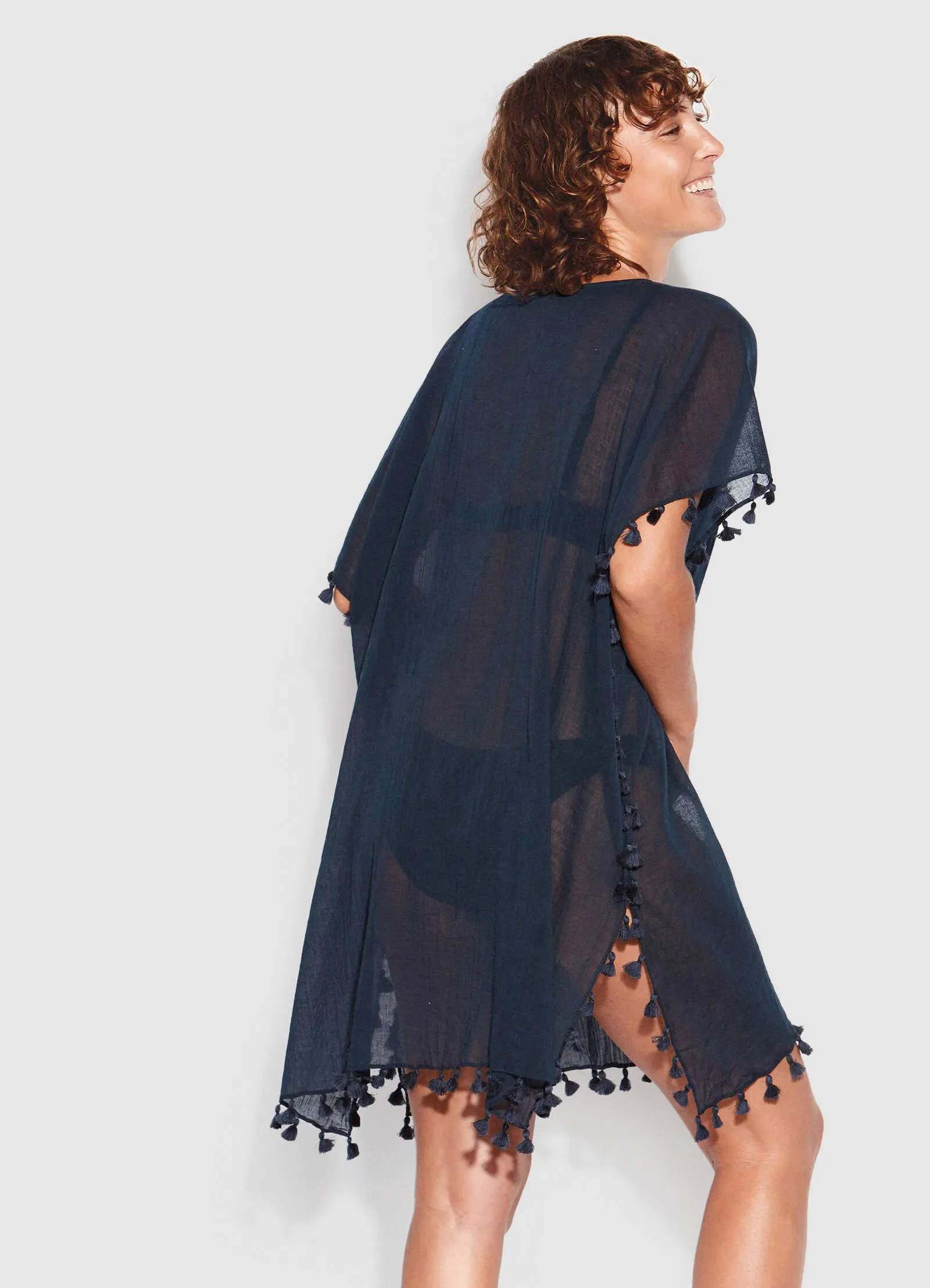 Amnesia Kaftan - Indigo