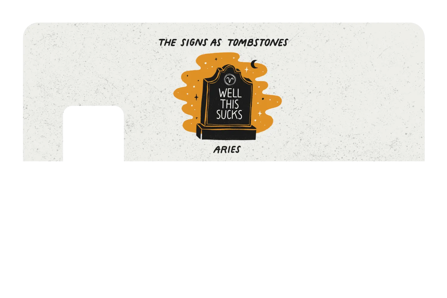 Aries as a Tombstone