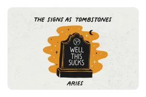 Aries as a Tombstone