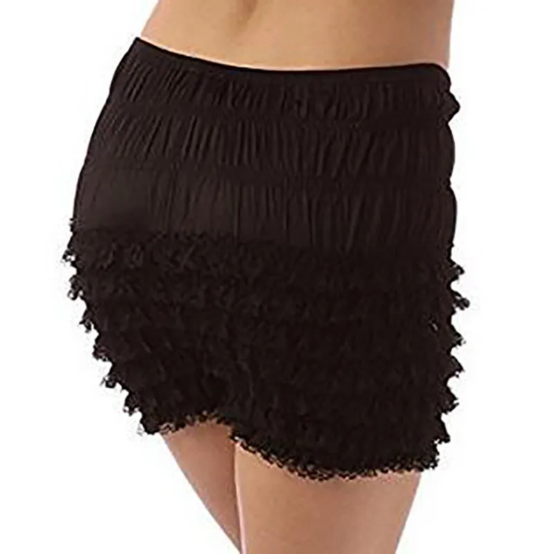 Black Frilly Lace Bloomers