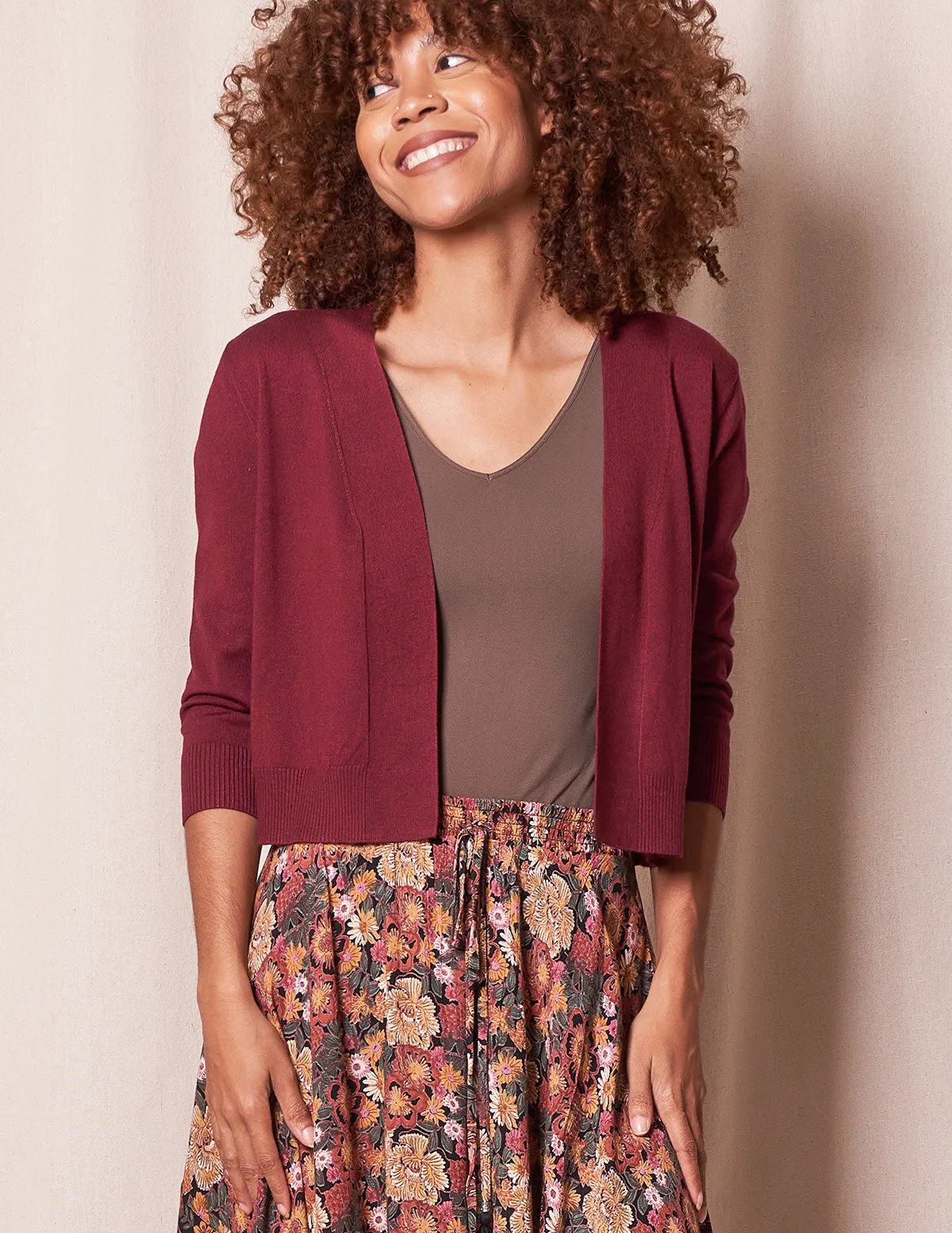 Bolero Crop Sweater - As-Is-Clearance