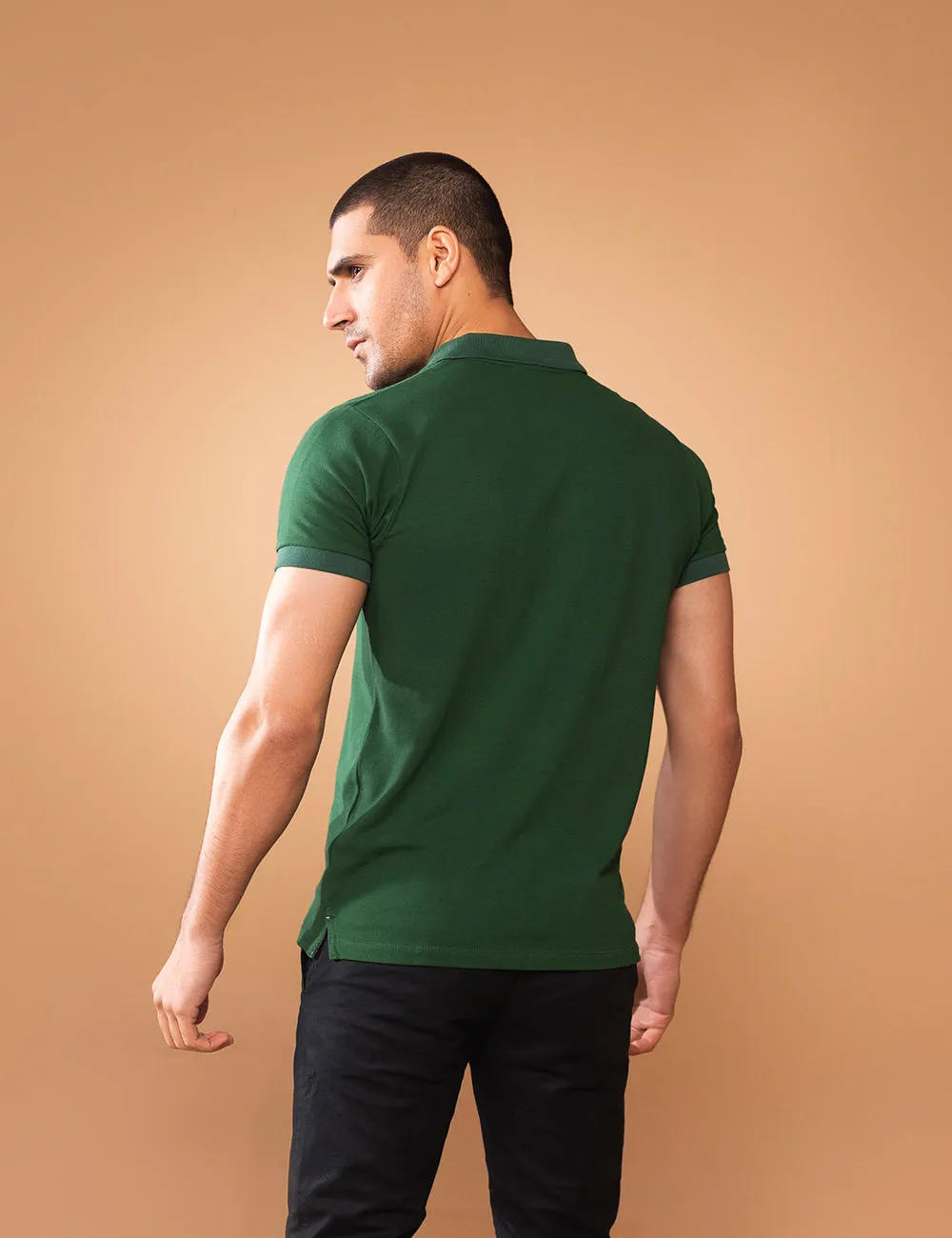 Bottle Green Polo Shirt