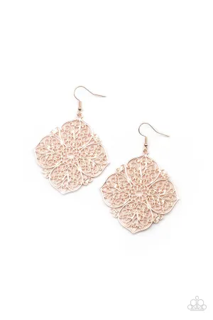 Dubai Detour - Rose Gold Earring