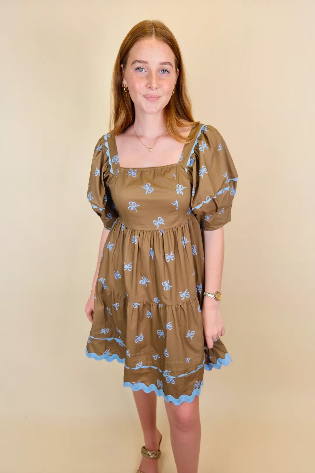 Gingersnap Latte Dress