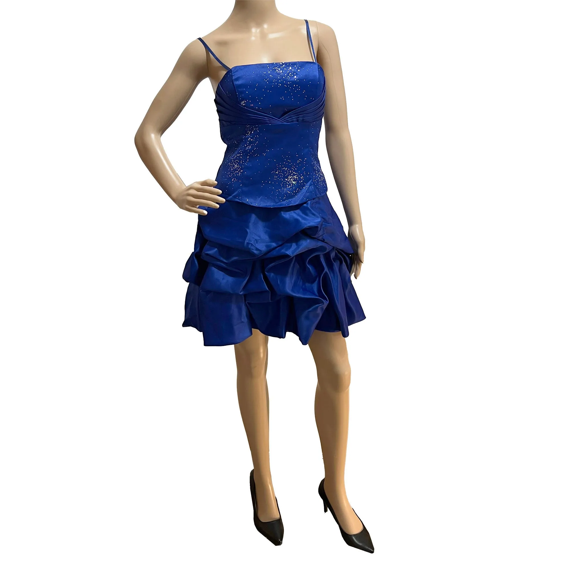 Hailey Logan by Adrianna Papell Royal Blue Bubble Dress, 7-8