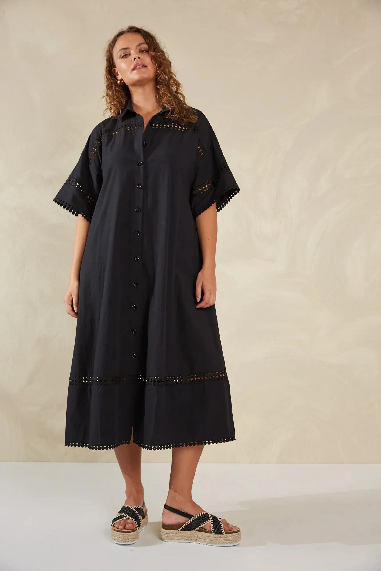 Haven Adelfia Shirt Dress