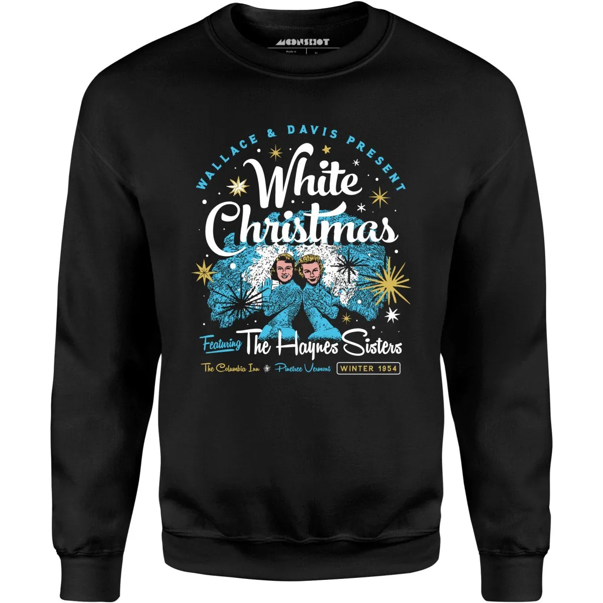 Haynes Sisters White Christmas 1954 - Unisex Sweatshirt