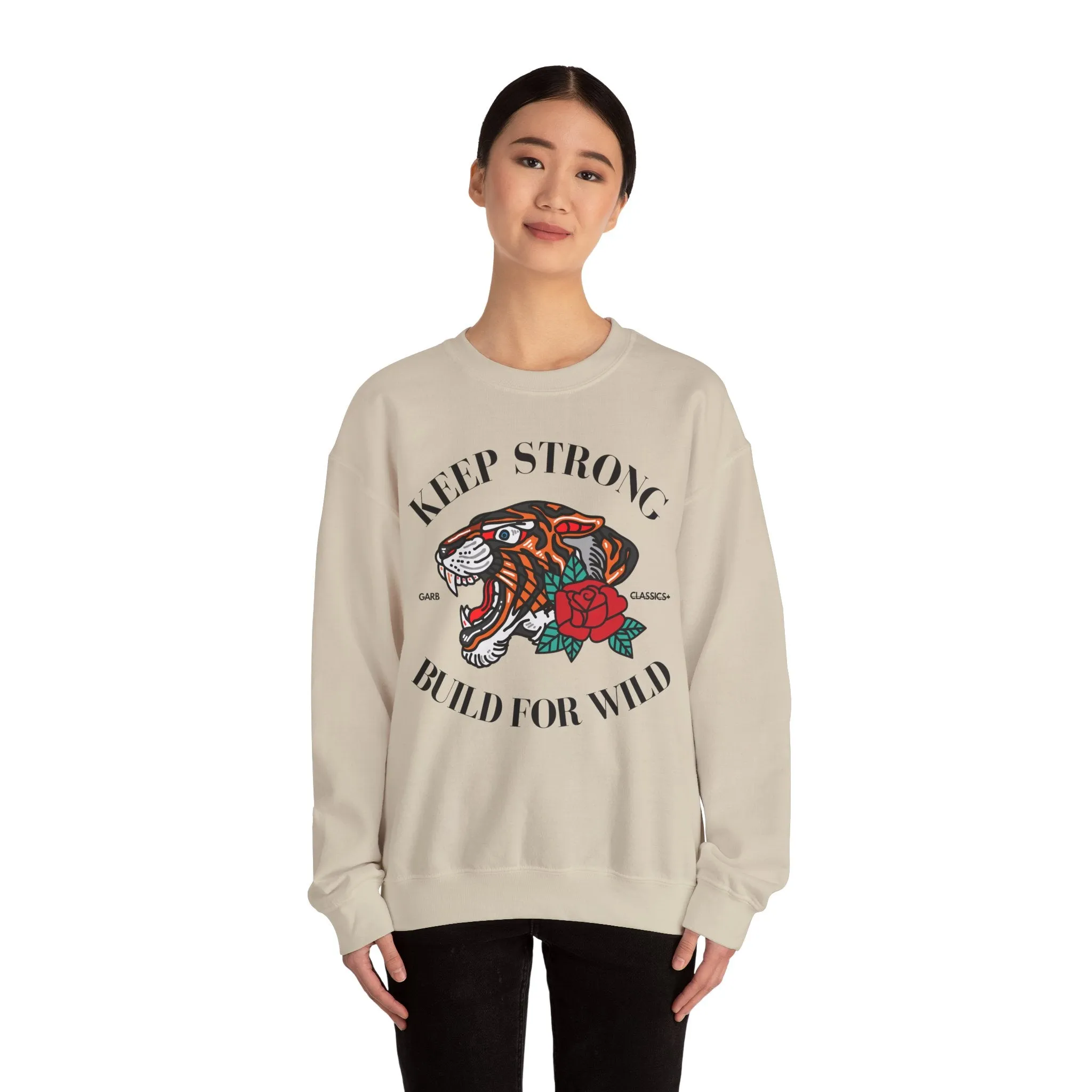 Keep Strong Graphic Crewneck