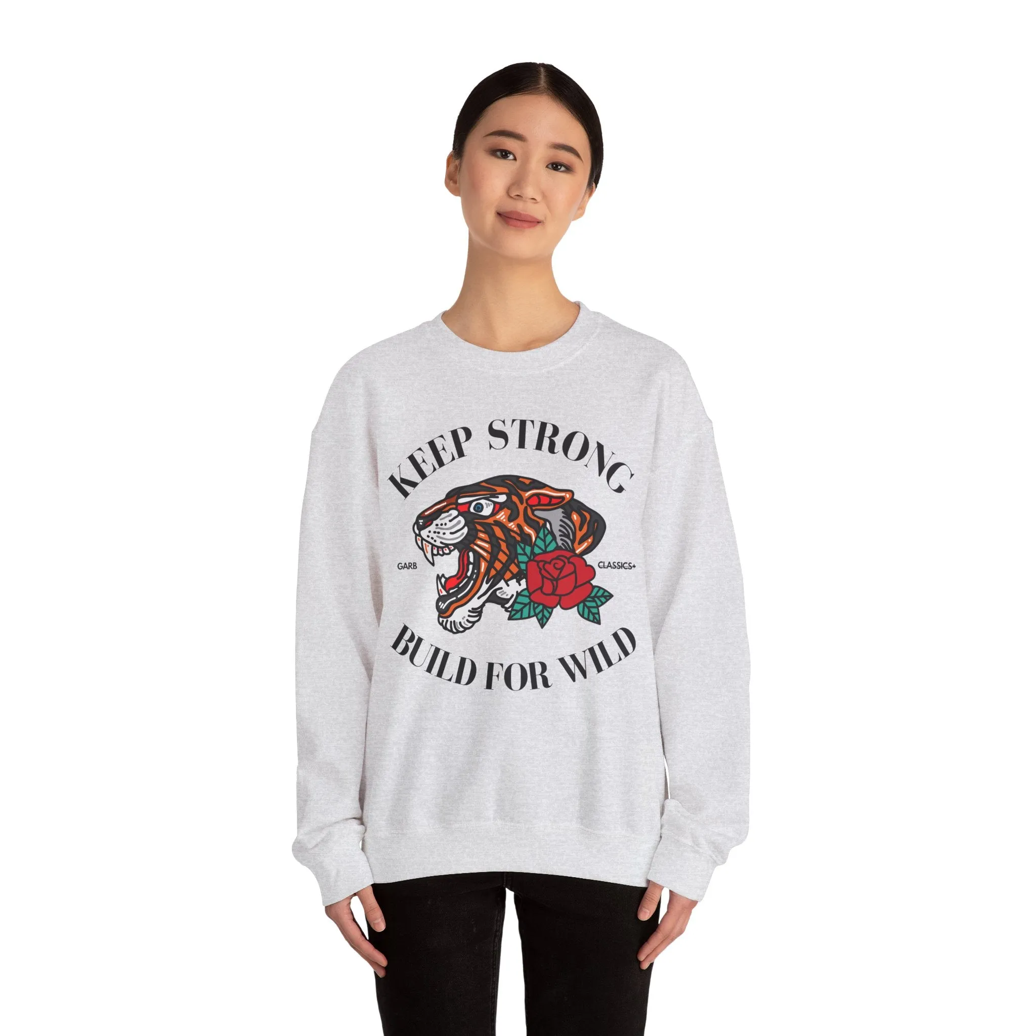 Keep Strong Graphic Crewneck