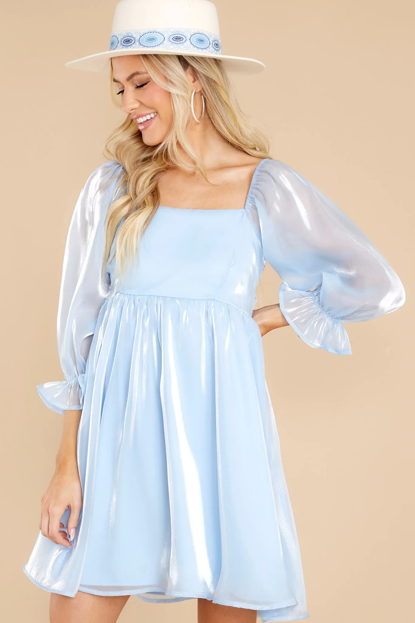 Madly In Love Light Blue Dress