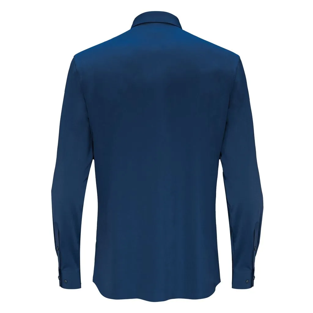 Men's Zen Appeal Button-Up Shirt – Long Sleeves, 4-Way Stretch, Stitch-Less Design | B315