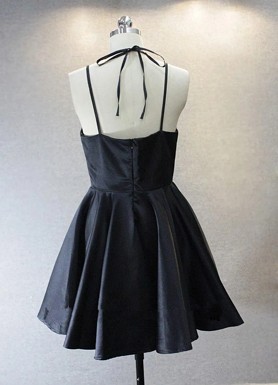 Navy Blue Short Prom Dress Homecoming Dresses