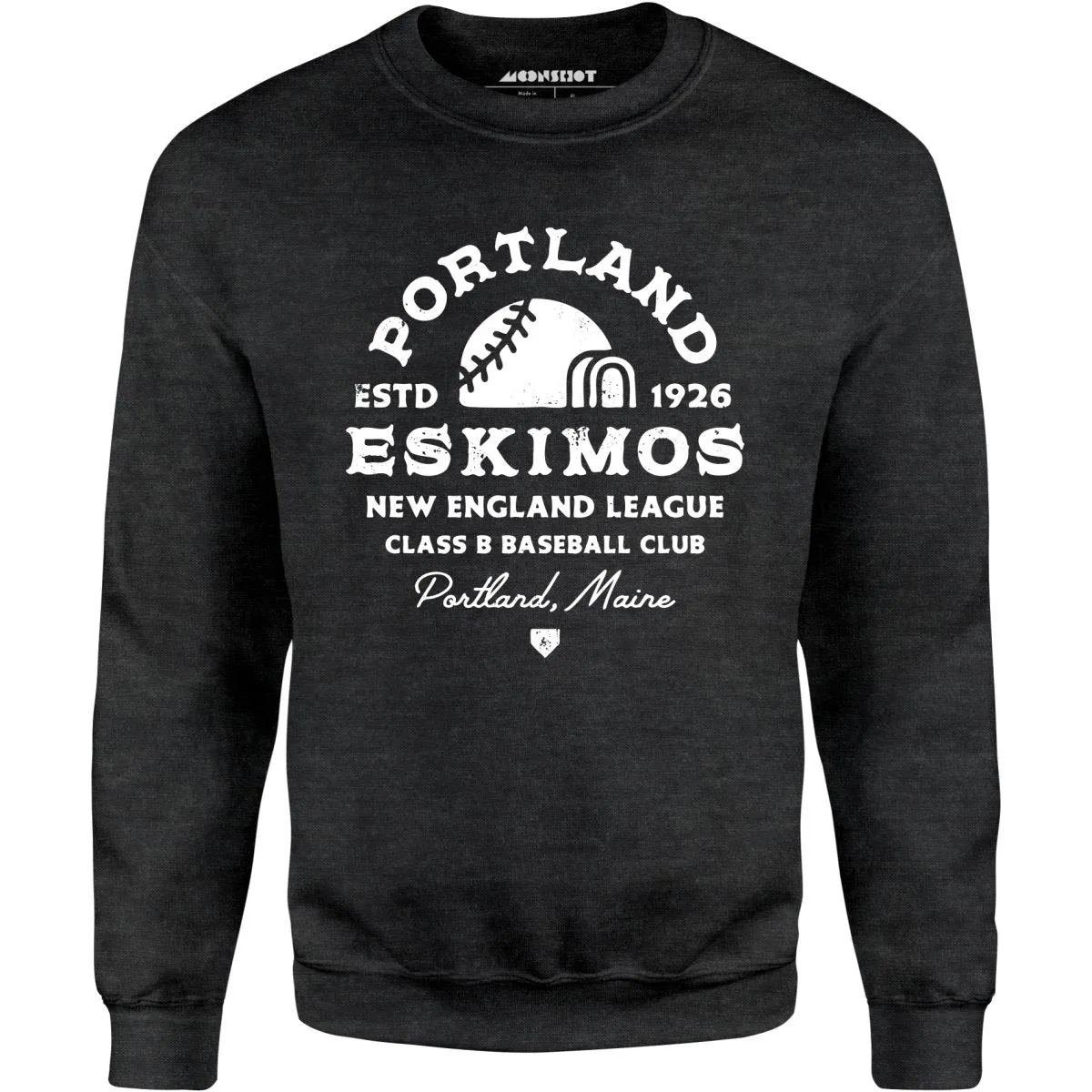 Portland Eskimos - Maine - Vintage Defunct Baseball Teams - Unisex Sweatshirt