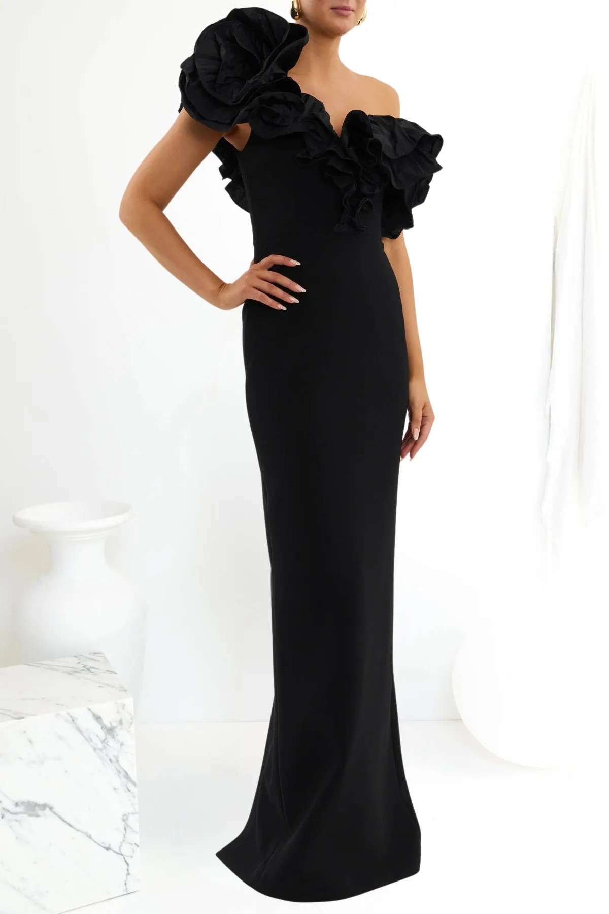 Rebecca Vallance Ella Gown (Black)