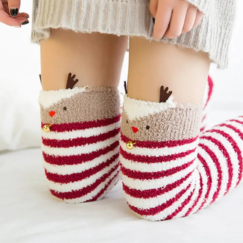 Reindeer Thigh Highs