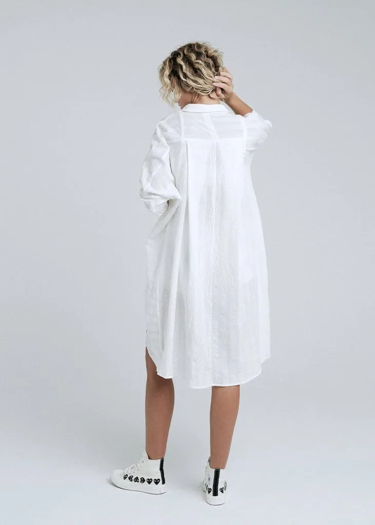 Sun Shirt Dress Seersucker