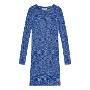 Tween Dresses | Camillee Blue Mouline Dress | Molo