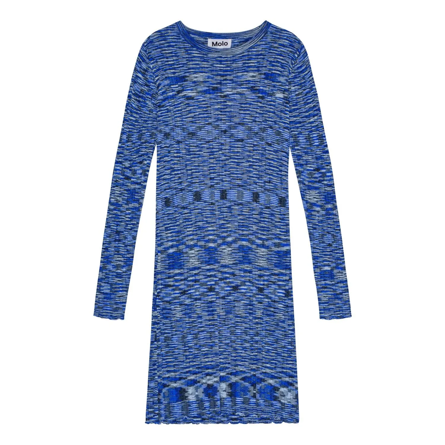 Tween Dresses | Camillee Blue Mouline Dress | Molo