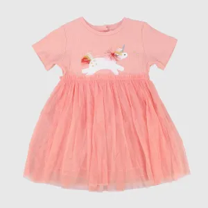 Unicorn Short-Sleeved Dress