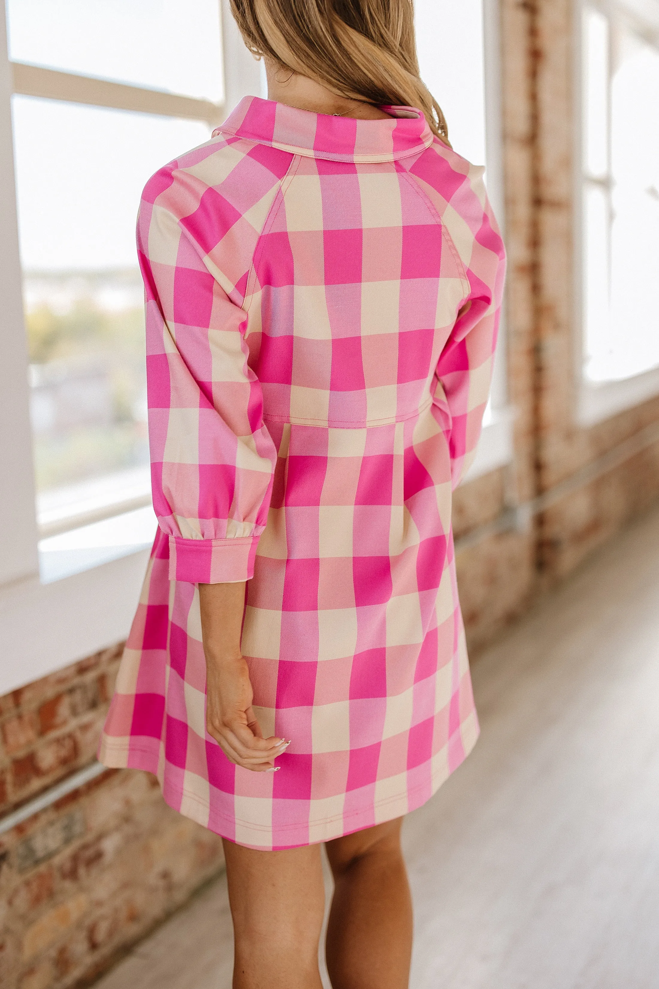 Viola Plaid Shirt Dress | S-XL | PRE ORDER